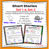 Short Stories Set 1 & Set 2 BUNDLE - Writing Complete Sent