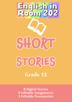 Preview of Short Stories Unit Plan - Grade 12