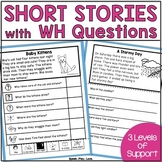 Short Stories WH Questions - Speech Therapy - Listening Co