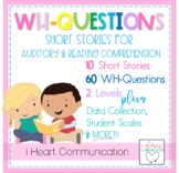 Short Stories WH Questions for Auditory and Reading Comprehension