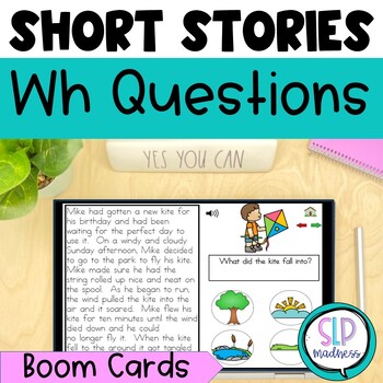 short stories with wh questions speech therapy