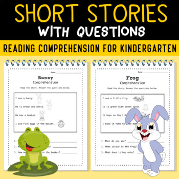 Preview of Short Stories With Questions - Reading Comprehension Skills