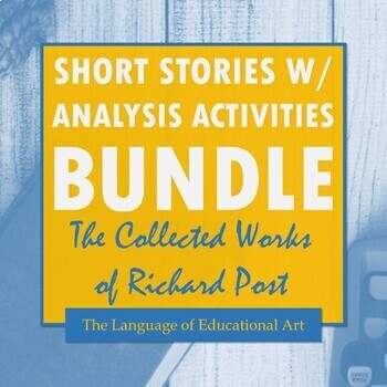 Preview of Short Stories Collection w/ Analysis Activities – Secondary ELA – CCSS Rubrics