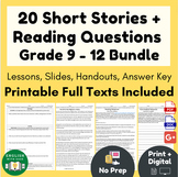 Short Stories with Comprehension Questions and Figurative 