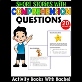 Short Stories with Comprehension Questions for pre-k, k, 1