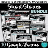 Short Stories with Multiple Choice Questions BUNDLE | Self