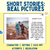 Short Stories with Story Grammar Elements Boom Cards™