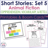 Short Stories with WH Questions Vocabulary and Retelling Set 5