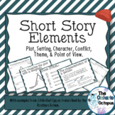 Short Story Elements - Presentation & Organizers