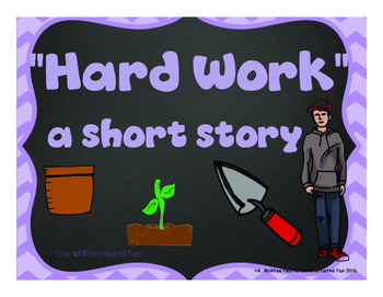 Preview of Short Story “Hard Work” with Comprehension Questions