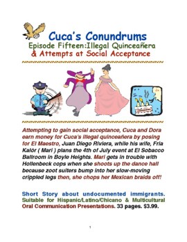 Preview of Short Story: Cuca & Frida Kahlo's Illegal Quinceañera