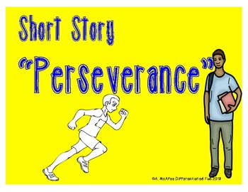 Preview of Short Story “Perseverance” with Comprehension Questions, and Character Analysis