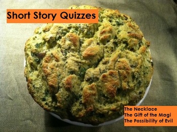 Preview of Short Story Quizzes - Distance Learning