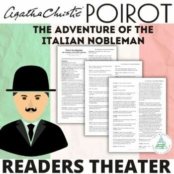 Preview of Short Story Unit | Poirot | Adventure of the Italian Nobleman | Readers Theater