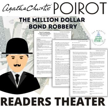 Preview of Agatha Christie Poirot | The Million Dollar Bond Robbery | Reader's Theater