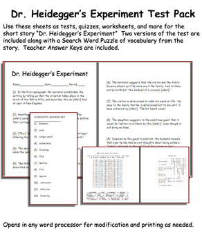 Dr. Heidegger's Experiment by N. Hawthorne, Summary & Conflict - Video &  Lesson Transcript