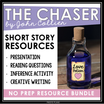 Preview of The Chaser by John Collier - Short Story Unit Slides, Assignments, Activities