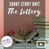 Short Story: The Lottery Reading Guide, Comprehension Ques