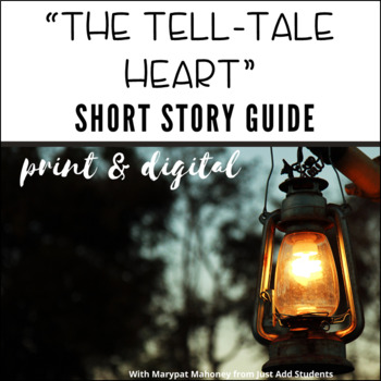 Preview of The Tell-tale Heart Print and Virtual Analysis, Writing and Textual Evidence