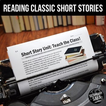 Preview of Short Story Unit: 3+ Weeks of Literary Devices & Classic Stories (with Google)