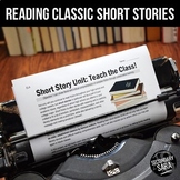 Short Story Unit: 3+ Weeks of Literary Devices & Classic S