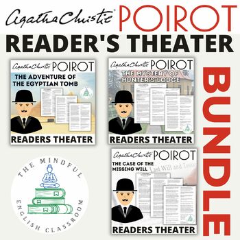 Preview of Short Story Unit BUNDLE | Agatha Christie Poirot Investigates | Reader's Theater
