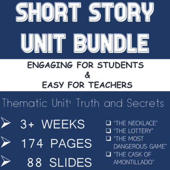 Preview of Short Story Unit Bundle