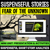 Short Story Unit - Mystery and Suspense - Scary Stories Ho