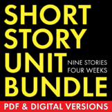 Short Story Unit Plan, 9 Short Stories for High School, PD