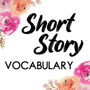 Preview of Short Story Vocabulary Definitions | Literary Terms & Devices with Guided Notes