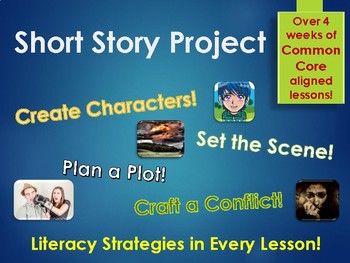 Preview of Short Story Writing Project - Full Unit