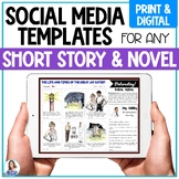 Short Story or Novel Social Media Templates - Instagram - 