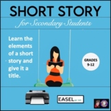 Short Story with Comprehension Questions | Print | Google 