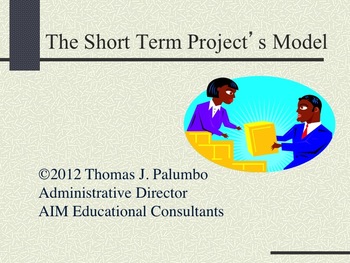 Preview of Short Term Project Model And Motivators