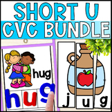 Short U CVC Decodables. Adapted Books Special Education. C