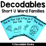 Short U Decodable Books | Word Families