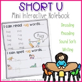 Short U Mini Interactive Notebook