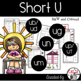 Short U Phonics Word Families (ub/ud, ug, un, um, up/ut)