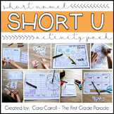Short Vowels CVC Word Family Activities (Short Vowel U)
