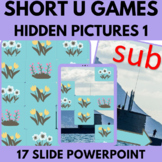 Phonics Short U Vowels | ELA Review Games Hidden Pictures 
