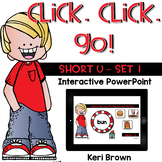 Short U Word Work Digital Center - Click Click Go!