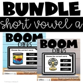 Short Vowel A Boom Cards Bundle Distance Learning