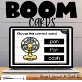 Short Vowel A Boom Cards Set 2