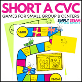 Short Vowel A CVC Games for Kindergarten Language Arts