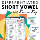 Short Vowel Review Spelling Practice Activity for Short Vo