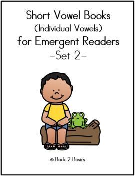 Preview of Short Vowel Books - Set #2 - Short Vowel Readers - Emergent - eBooks for iPad