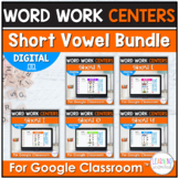 Short Vowel CVC Digital Activities for Google Classroom™ a