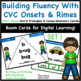 Short Vowel CVC Onset Rime Word Fluency Activity Boom Card
