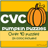 Short Vowel CVC Pumpkin Puzzles