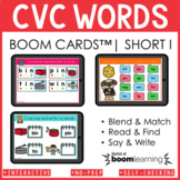 Short Vowel CVC Words Boom Cards™ - Kindergarten Phonics S